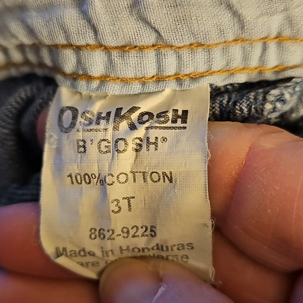 Osh Kosh B'gosh Toddler Classic Blue Denim Overalls